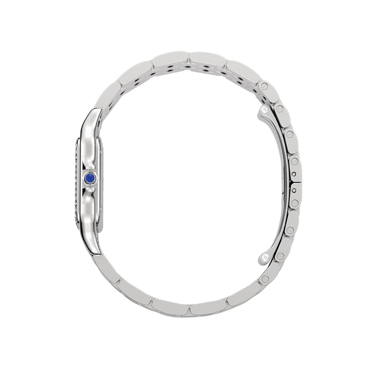 Panthère de Cartier Medium Model | 27mm, Steel, Silver Dial, Ref. W4PN0008